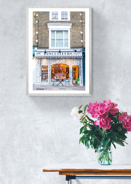 London Print, Notting Hill Cafe photo