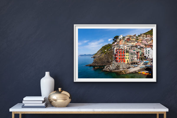 Italy Cinque Terre Travel Print - Riomaggiore