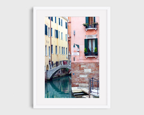 Italy Photography, Venice Canals Photo Art