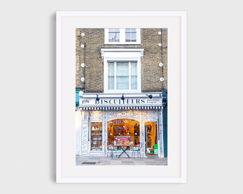 London Print, Notting Hill Cafe photo
