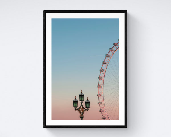 London Eye and the Royal Lamp Post