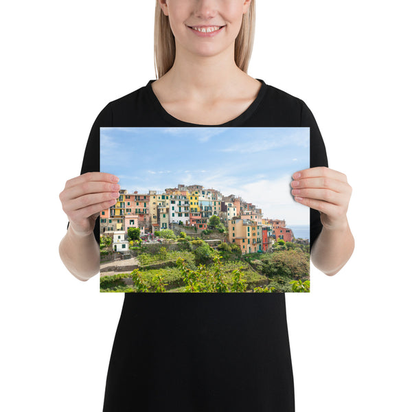 Italy Print, Cinque Terre Corniglia