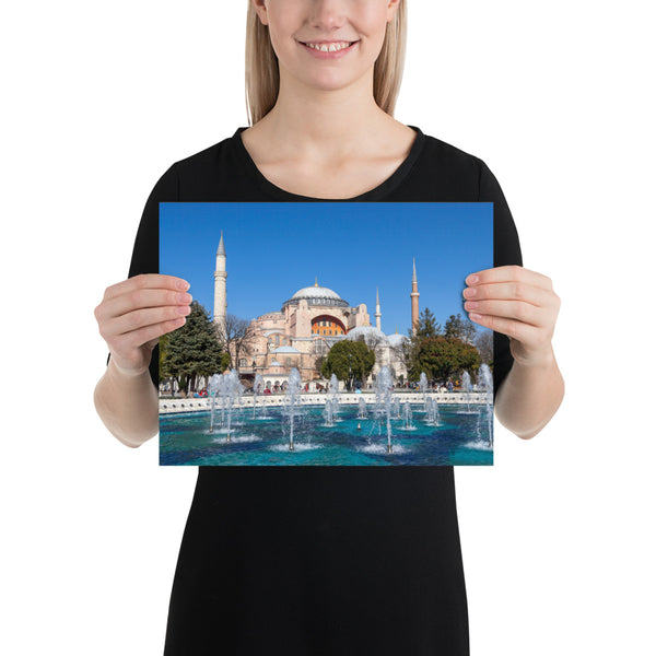 Istanbul print Hagia Sophia photo