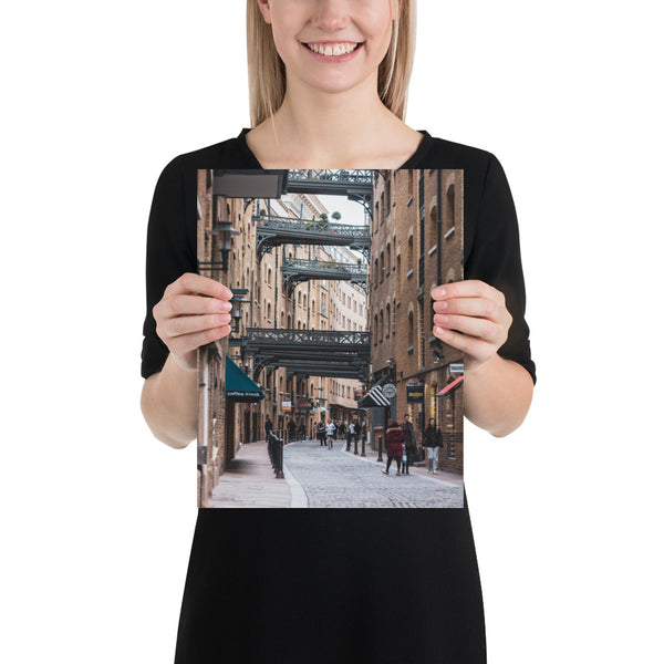 Old London Street Photo Print