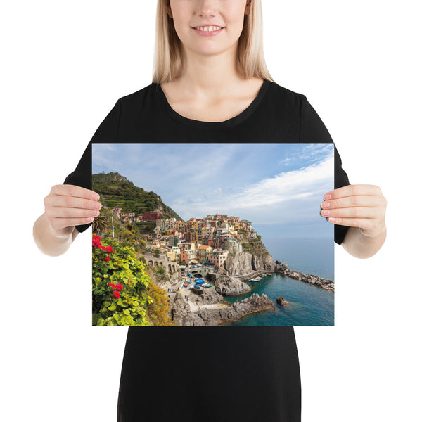 Italy Print, Cinque Terre, Manarola Photo