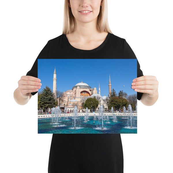 Istanbul print Hagia Sophia photo