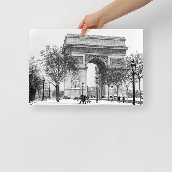 Paris Arc De Triomphe Print