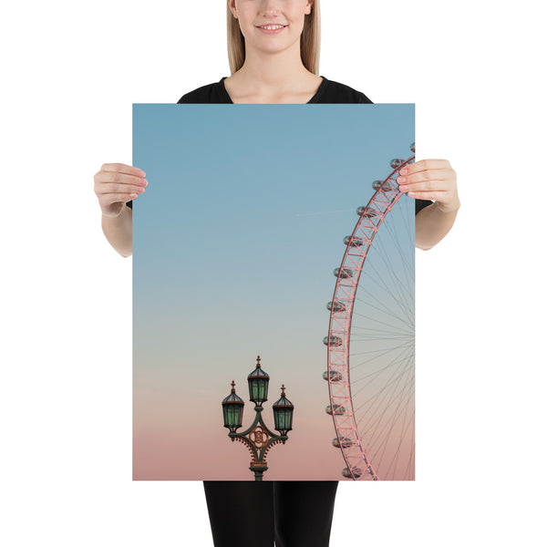 London Eye and the Royal Lamp Post