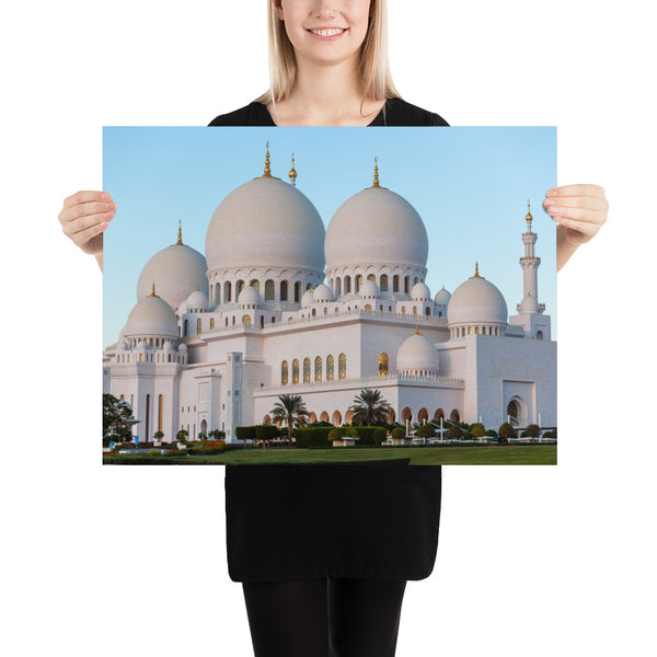 Abu Dhabi Print, Sheikh Zayed Grand Mosque