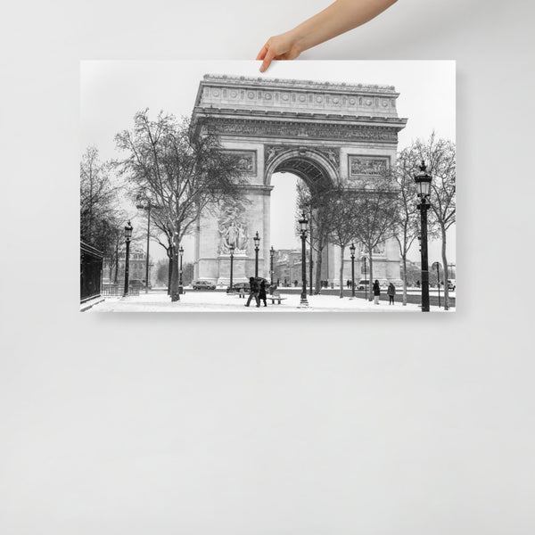 Paris Arc De Triomphe Print