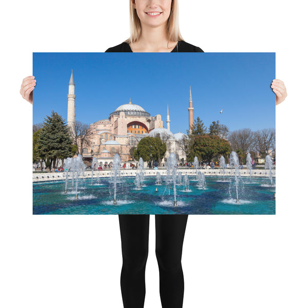 Istanbul print Hagia Sophia photo