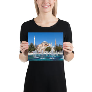 Istanbul print Hagia Sophia photo