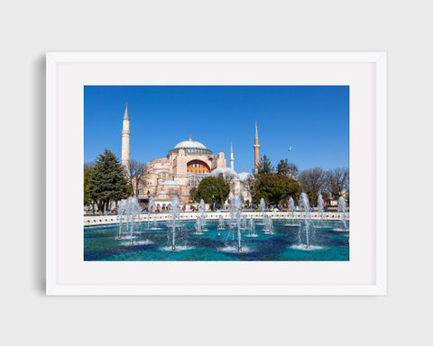 Istanbul print Hagia Sophia photo